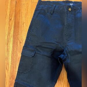 Chaps Men's Dark Blue Stretch Cargo Pants NWOT